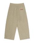 LÉVITER & Riche Et En Santé Plaid Track Pants