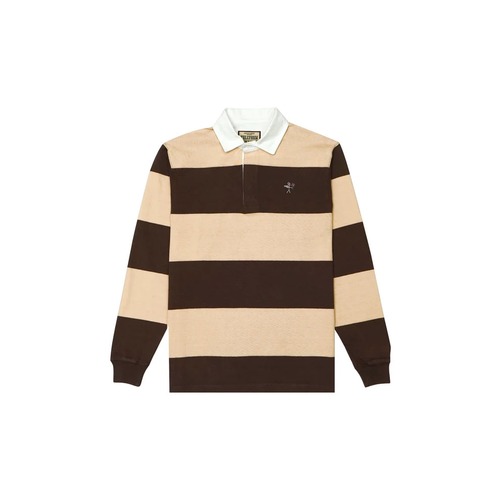Striped Cotton Polo Shirt